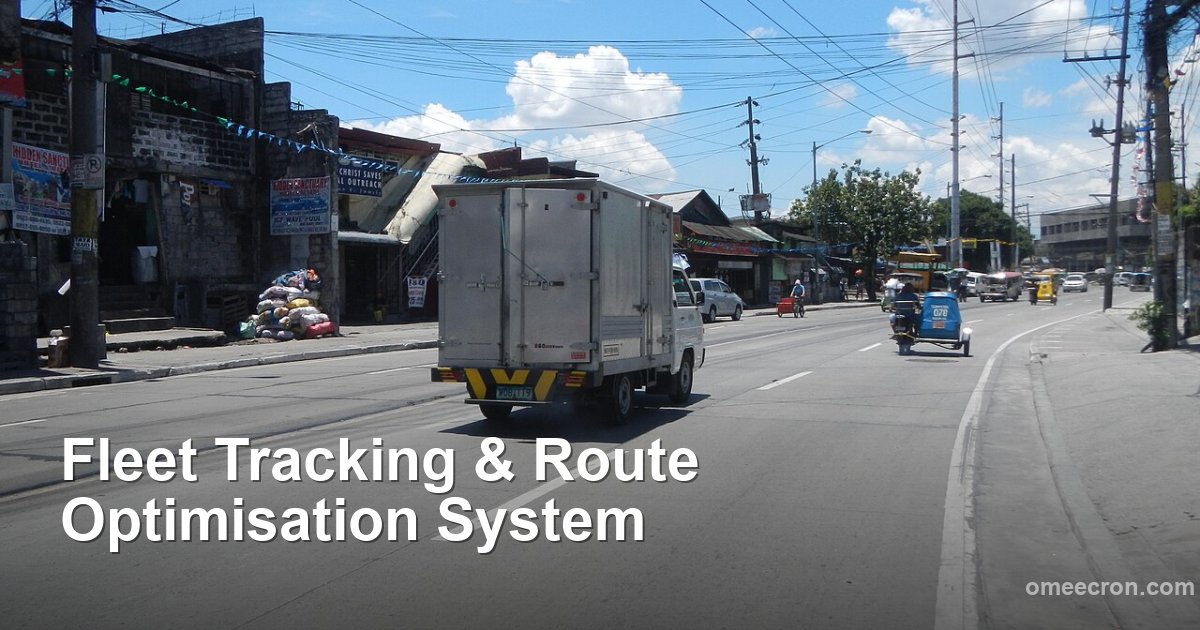 Fleet Tracking & Route Optimisation System