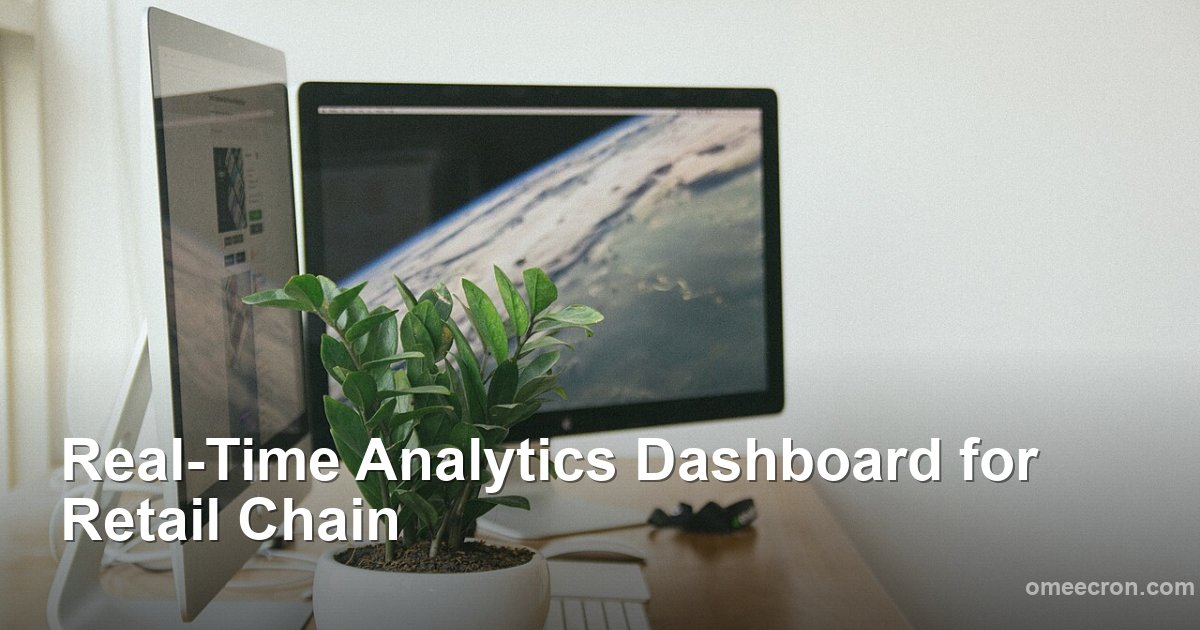 Real-Time Analytics Dashboard for Retail Chain